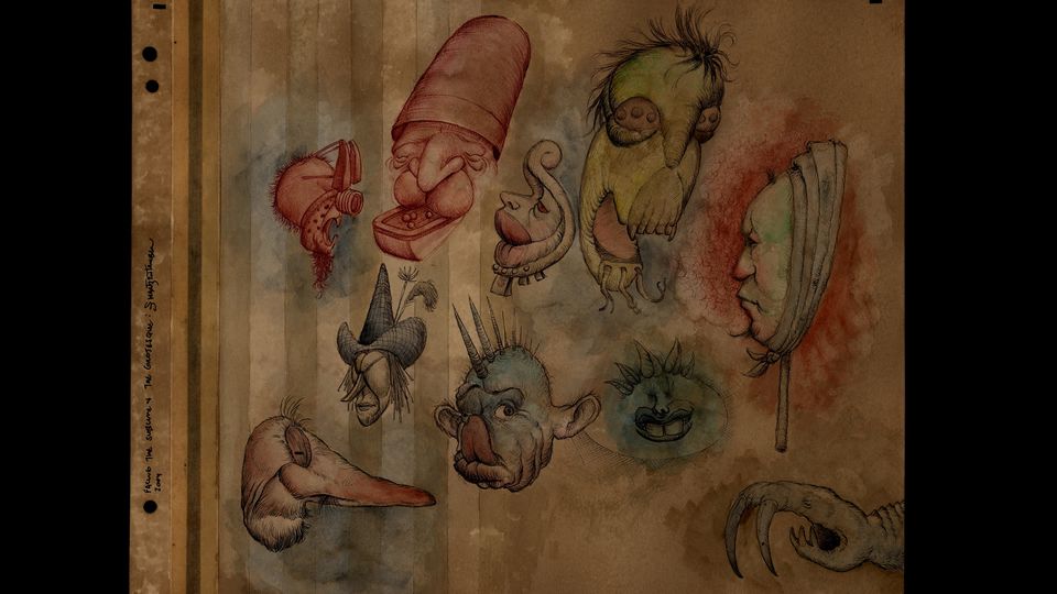 grotesque art